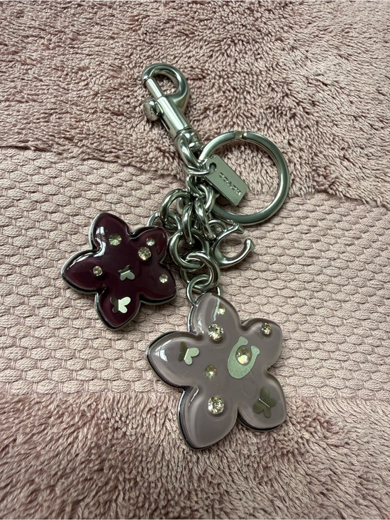 Coach Accessories - Coach Flower Cluster Bag Charm